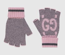 Fingerlose GG Handschuhe Aus Kaschmir