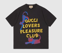 T-Shirt Aus Baumwolljersey Mit Print