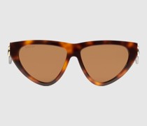 Sonnenbrille Mit Rechteckigem Rahmen