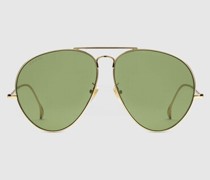 Sonnenbrille Mit Rahmen Im Navigator-Stil