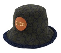 Mütze aus GG Wolle mit Kunstfellbesatz