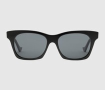 Sonnenbrille Mit Rechteckigem Rahmen