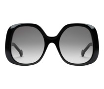 Sonnenbrille mit ovalem Rahmen