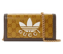 adidas x Gucci Brieftasche mit Kettenriemen