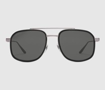 Sonnenbrille Mit Rahmen Im Navigator-Stil