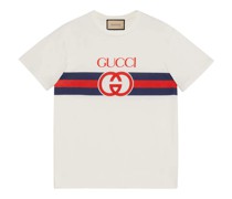T-Shirt aus Baumwolle mit GG