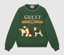 Sweatshirt Aus Baumwolljersey
