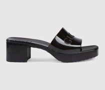 Damen-Pantolette Aus Gummi