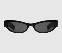 Sonnenbrille In Katzenaugenform