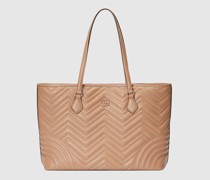 Großer GG Marmont Shopper Aus Matelassé-Leder