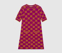 Kleid Aus Wollbouclé Mit GG Jacquard