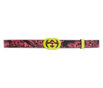 Gürtel mit GG und Blumen