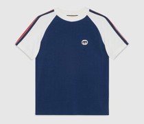 T-Shirt Aus Baumwolljersey Mit Patch