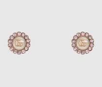 Ohrstecker Mit Doppel G Und Blume