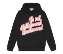 Sweatshirt mit „Gucci Hollywood Boulevard“-Print