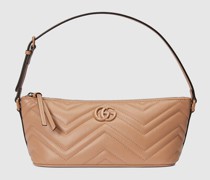 GG Marmont Schultertasche Aus Matelassé-Leder
