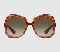 Sonnenbrille Mit Eckigem Rahmen