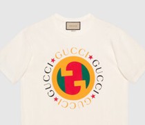 T-Shirt Aus Baumwolljersey Mit Print