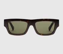 Sonnenbrille Mit Rechteckigem Rahmen