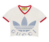 Kurzes adidas x Gucci T-Shirt
