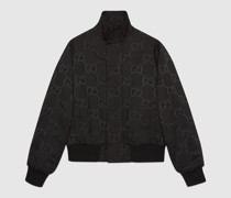 Jacke Aus Canvas Mit Jumbo GG