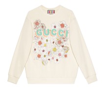 Gucci Lovelight Sweatshirt aus Baumwolle mit Print