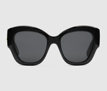 Sonnenbrille In Katzenaugenform