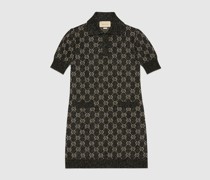 Polokleid Mit GG Jacquard Aus Lamé