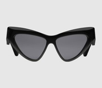Sonnenbrille In Katzenaugenform