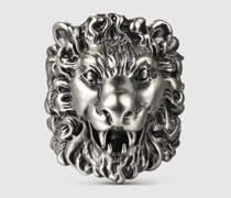 Ring Mit Löwenkopf