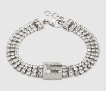 Armband Mit Square G Aus Kristallen