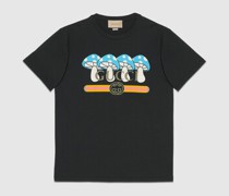 T-Shirt Aus Baumwolljersey Mit Print