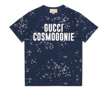 T-Shirt aus Baumwolljersey mit „Gucci Cosmogonie“