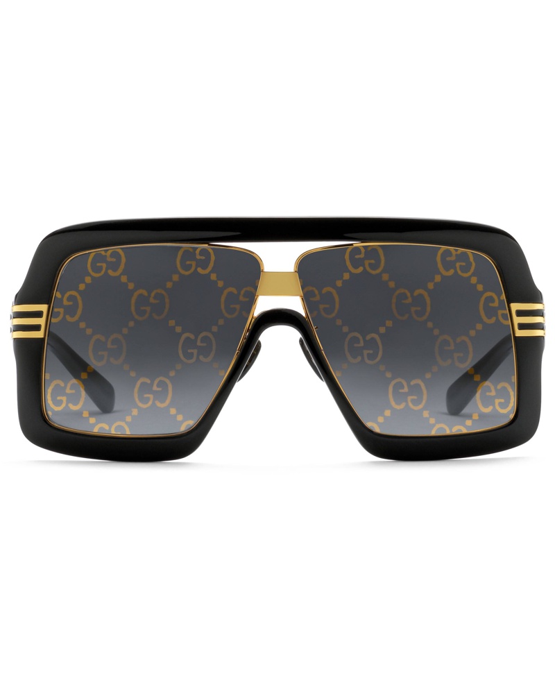 Herren Classy Elegant Exotisch Luxus Mode Sonnenbrille Rund Rahmen Dunkel Getönt 