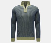 Wende-Troyer 'Pilar 1/4 Zip' oliv/navy