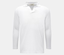 Strickpolo weiß