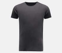 Rundhals-T-Shirt 'Lio' dunkelgrau