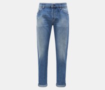 Jeans '931 Connor Carrot' rauchblau