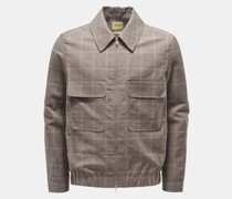 Blouson 'Mecanician' grau kariert
