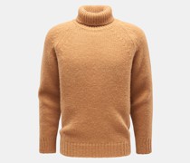 Rollkragenpullover hellbraun