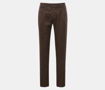 Joggpants 'Military Drill Wide Slacks' dark olive