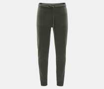 Cashmere Joggpants 'Benjamin' oliv
