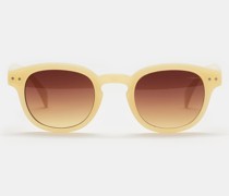 Sonnenbrille '#C Sun' gelb/braun