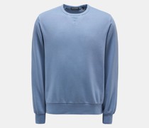 Rundhals-Sweatshirt graublau