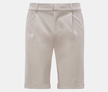 Jersey-Shorts 'Vincent' beige