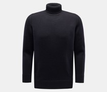 Rollkragenpullover navy