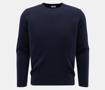Rundhalspullover navy