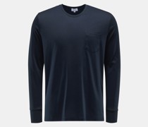 R-Neck Longsleeve navy