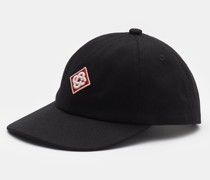 Baseball-Cap 'Diamond Logo Patch' schwarz
