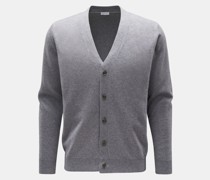 Cashmere Cardigan grau